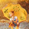 مظلة أطفال شفافة