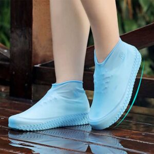 Pair Waterproof Rain Shoes Cover Reusable